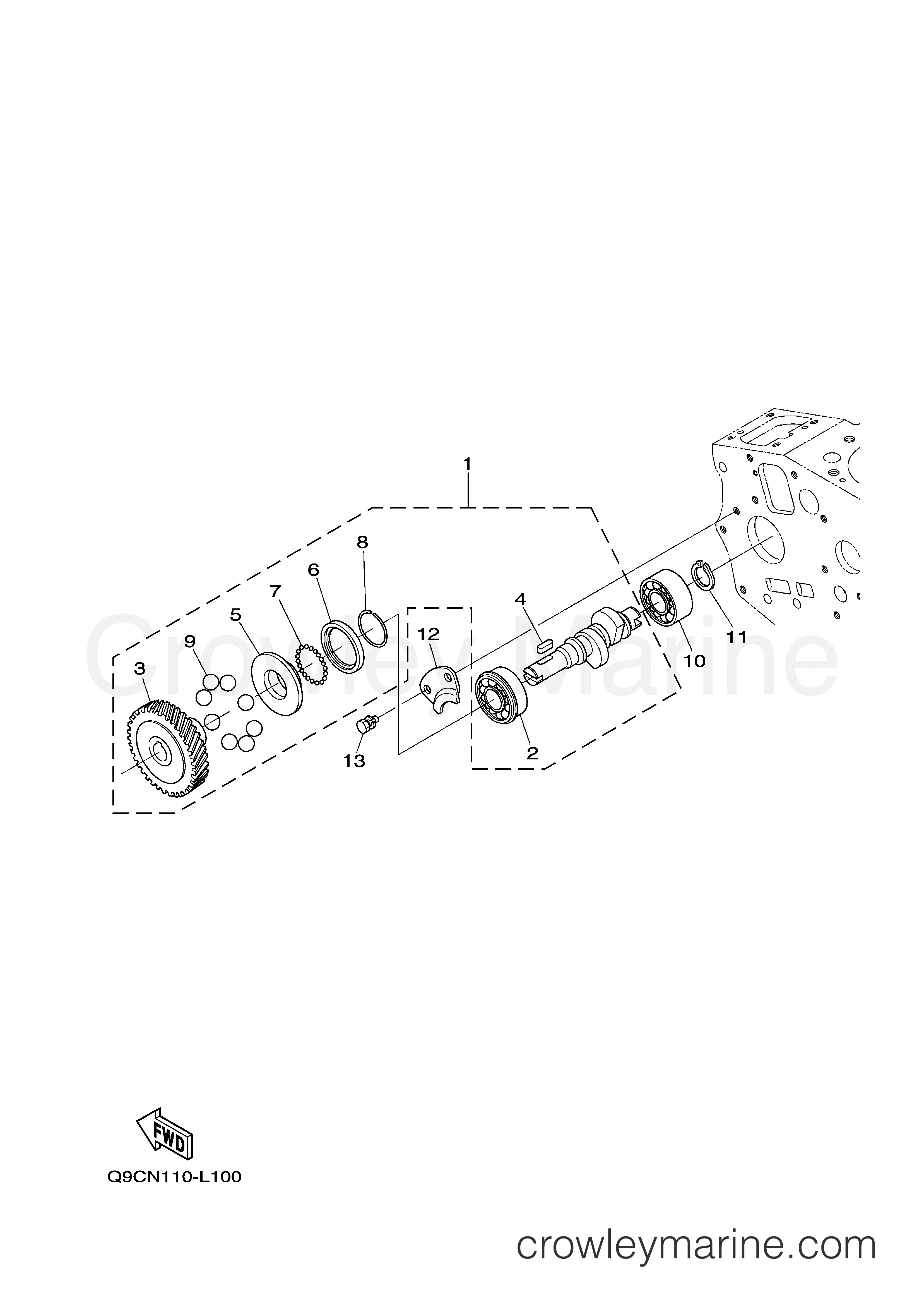 Yamaha Motors EDL7000SDE - GOVERNOR 1