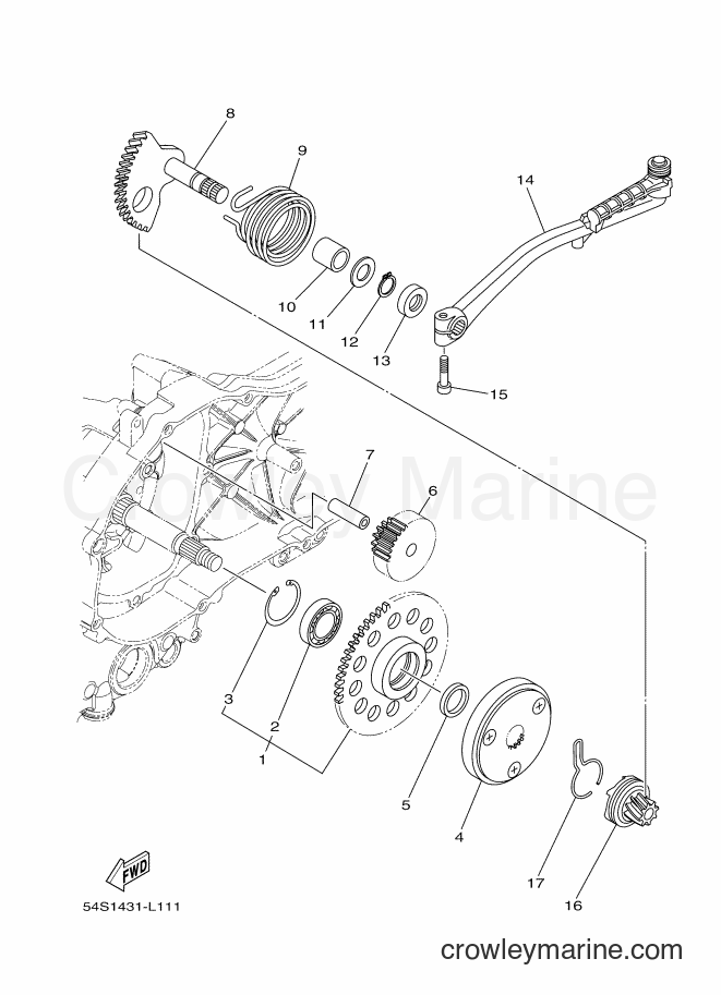 Yamaha Motors AF115FX (2BU4) [010] - STARTER