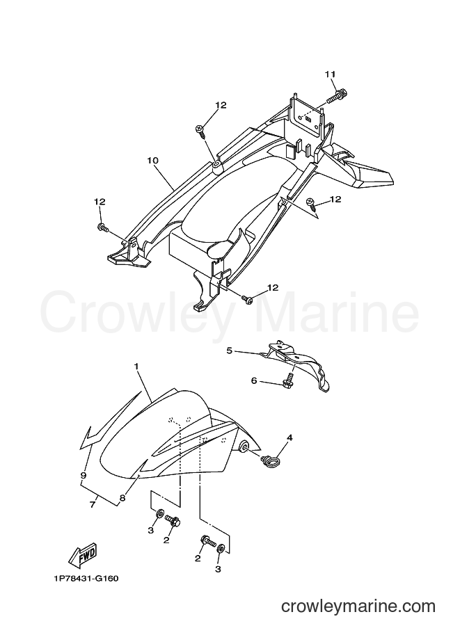 2008 Scooter AT115 - AT115 (1P79) [010] - FENDER