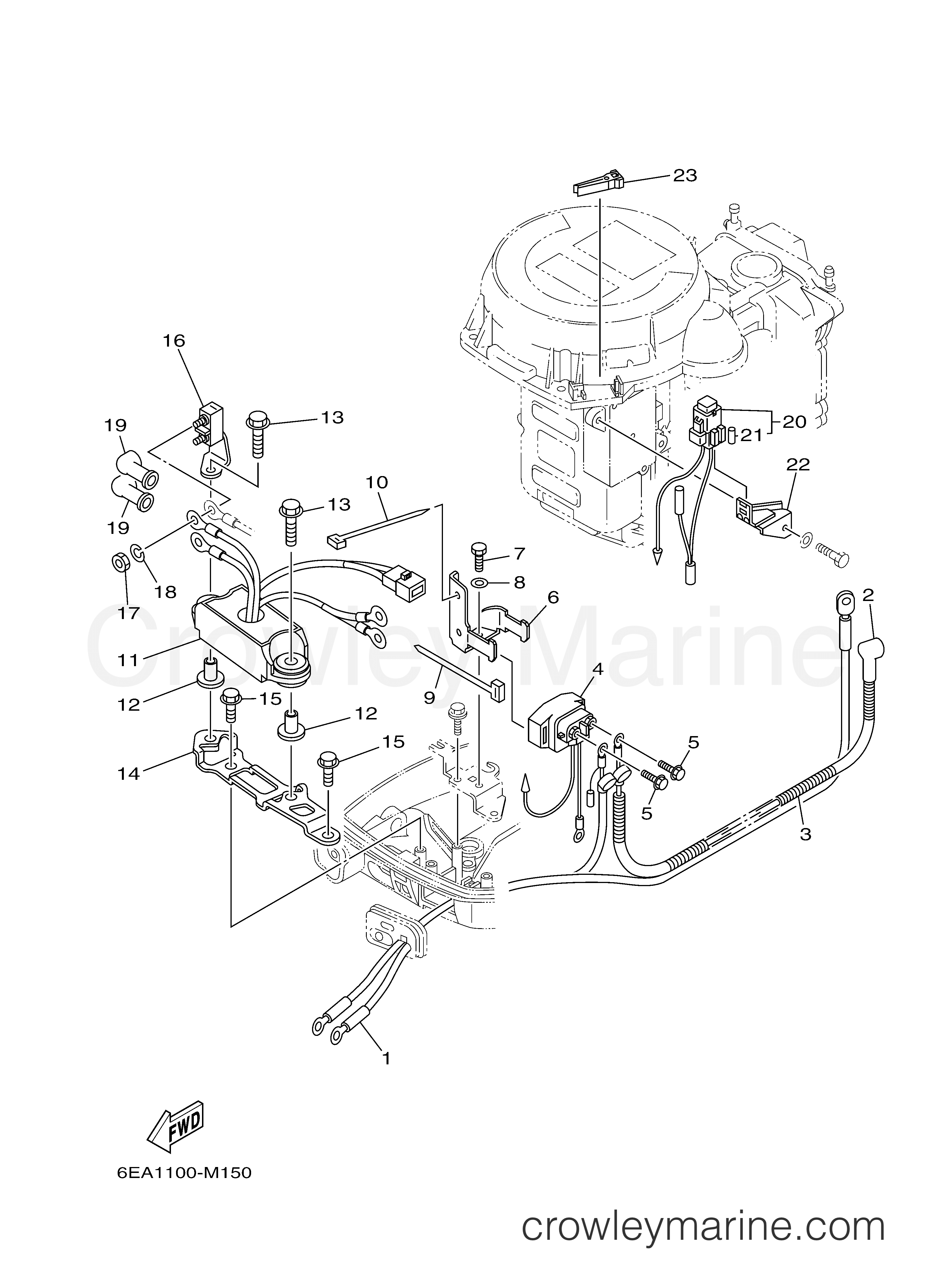 Yamaha Motors T9.9XPHB - ELECTRICAL 2