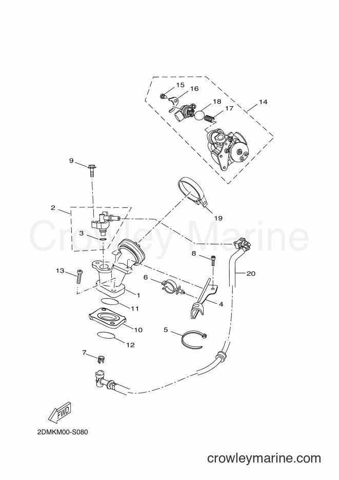 Yamaha Motors YP125RA (2DMD) [010] - INTAKE