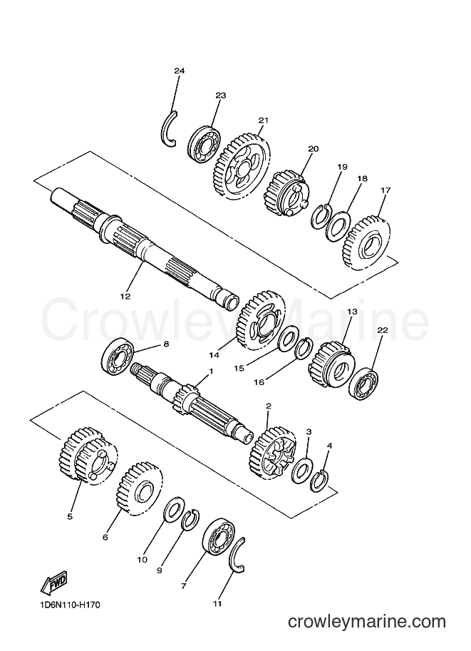 2009 Cruiser XVZ13TFS - XVZ13TFS (2C9U) [010] - TRANSMISSION