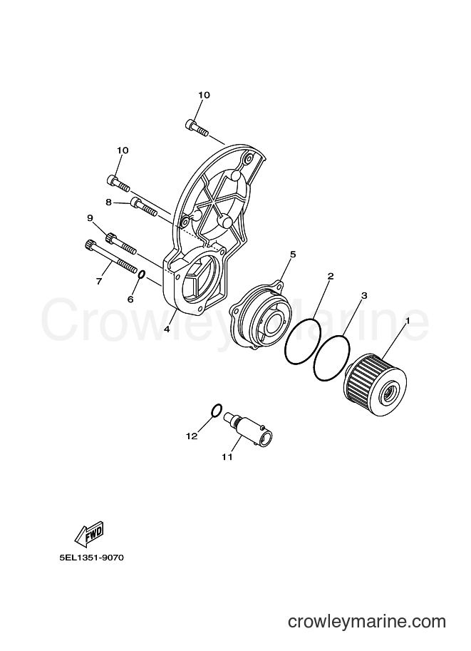 2000 Cruiser XVS1100 - XVS1100 (5EL8) [080] - OIL CLEANER