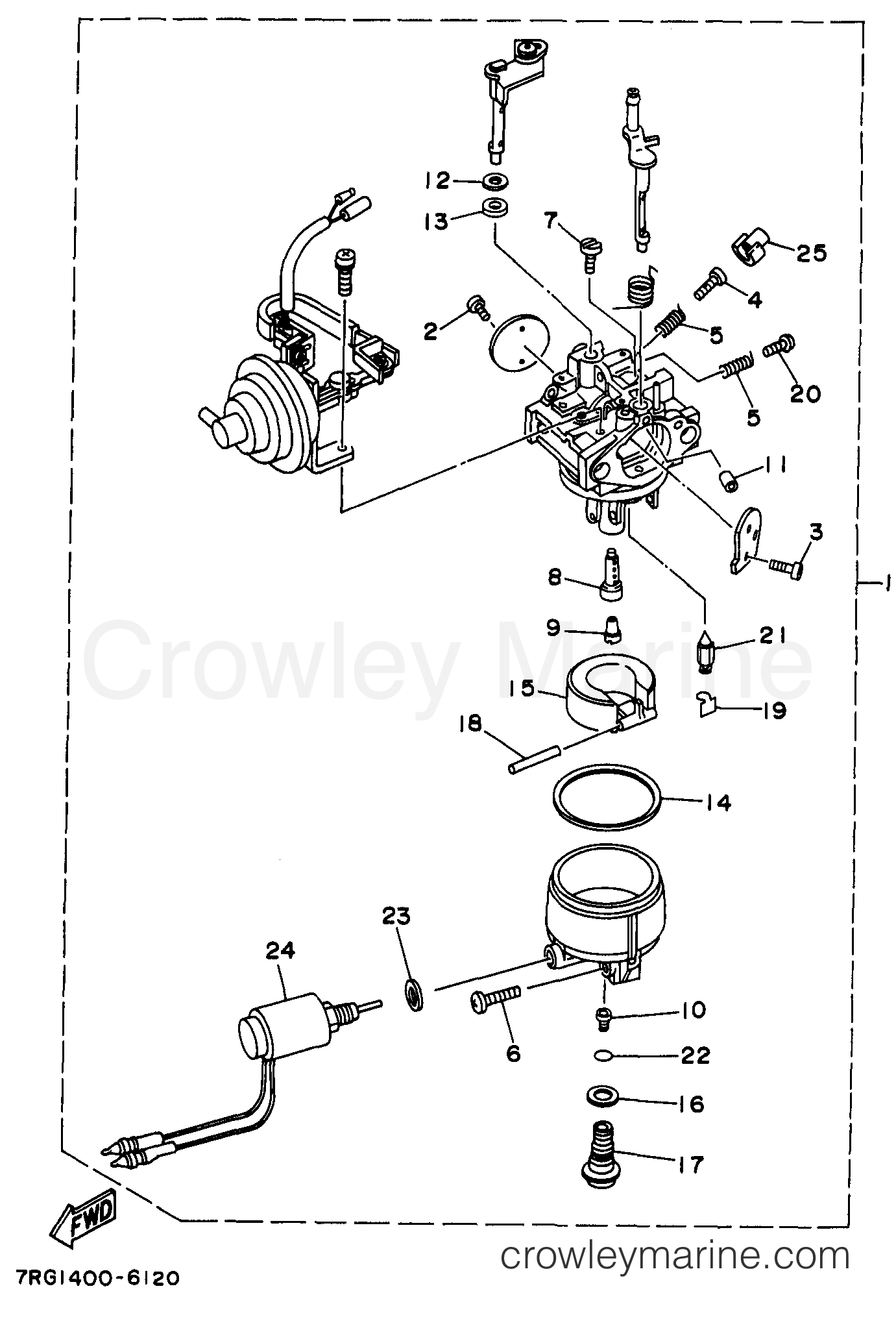 やっちゃんオーダーページ CARBURETOR 2 EF YG6600DEX AUTO CHOKE - 1996 Generator 6600