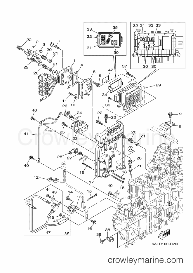 Yamaha Motors LF200A (6AMD) [130] - ELECTRICAL 3