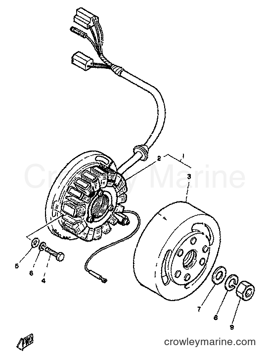 1982 Street Bike RD350LC - RD350LC (4L0) [999] - GENERATOR