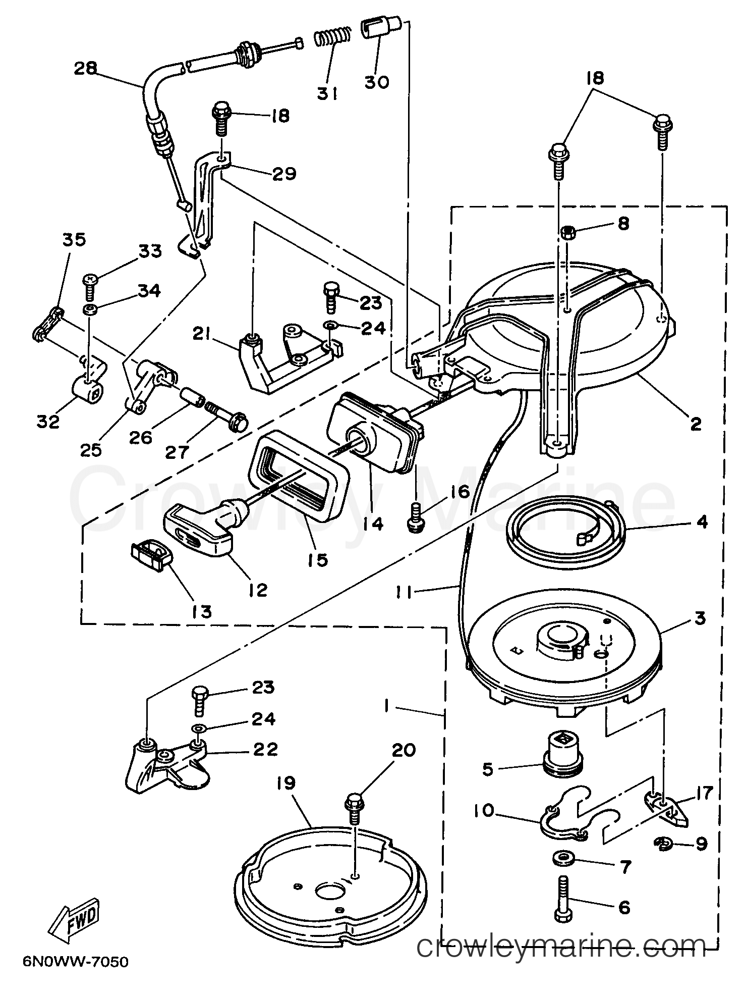 Yamaha Motors 6MSHV - STARTER