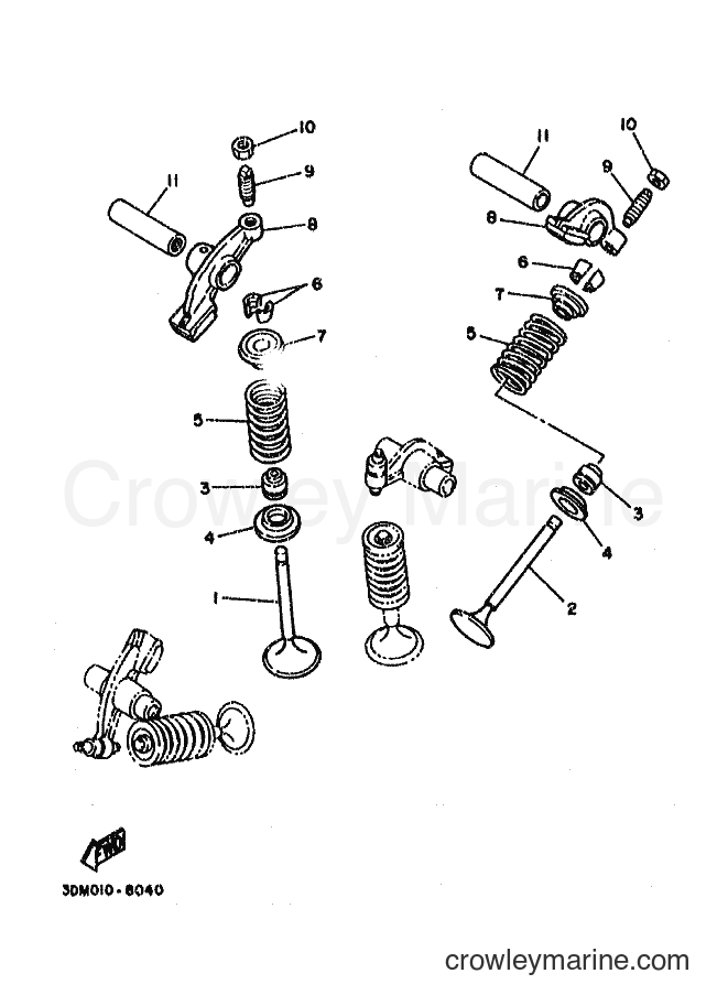 Yamaha Motors XV250S (3DN7) [010] - VALVE