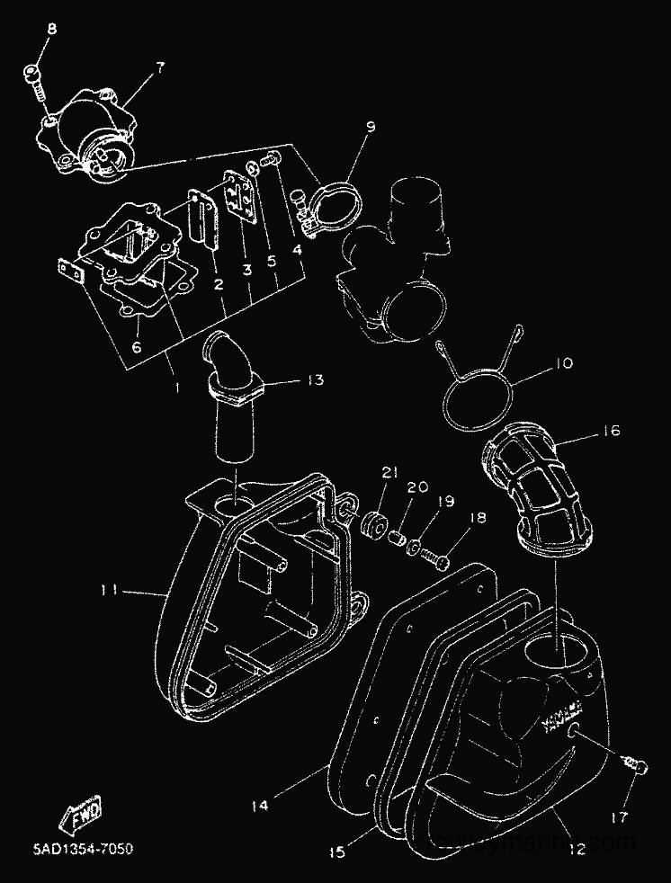 Yamaha Motors YN50 (5ADT) [010] - INTAKE