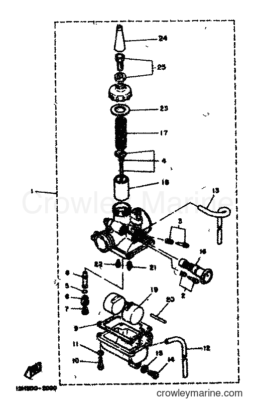 1982 Street Bike RD80 - RD80 (12G) [999] - CARBURETOR