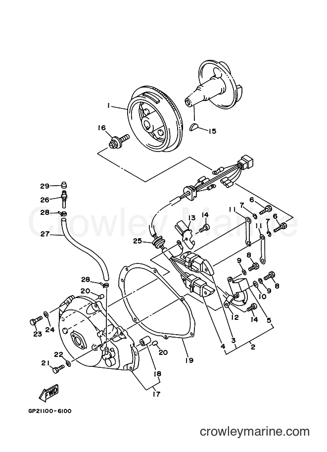 Yamaha Motors JET FOR GP760 (65V4) [030] - GENERATOR