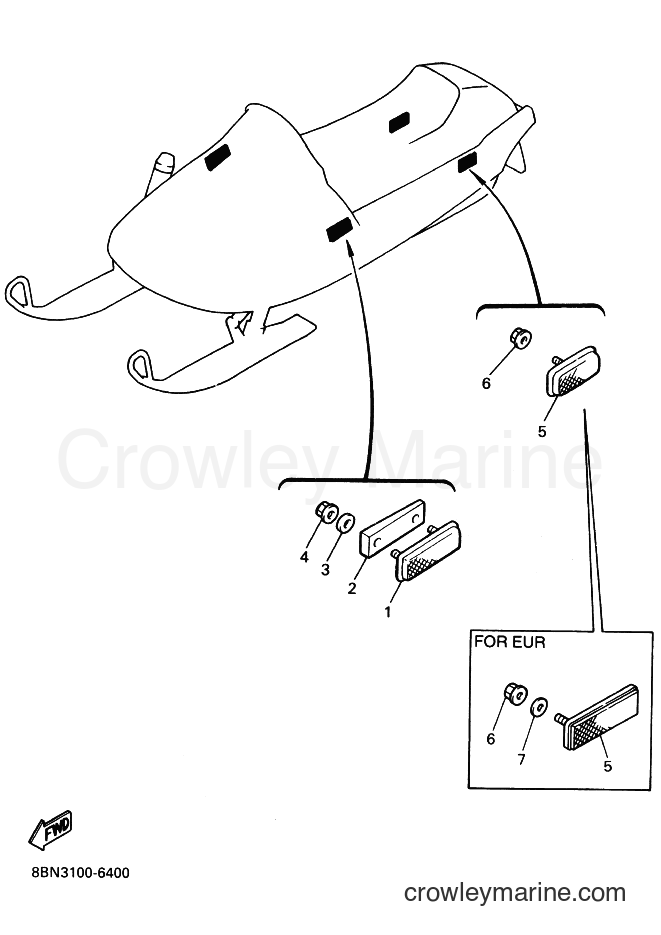 Yamaha Motors VX500ST (8BN3) [010] - ELECTRICAL 2