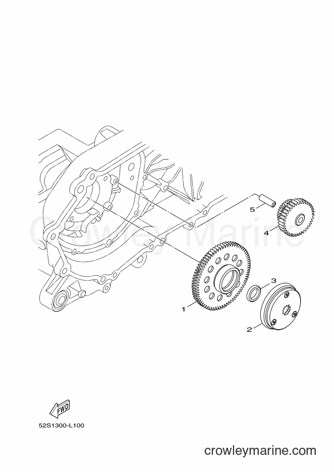 Yamaha Motors HW125 (53B2) [010] - STARTER