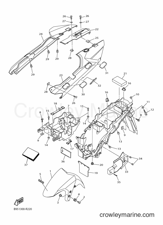 2018 Sport Bike FJR1300-AS - FJR1300-AS (B954) [010] - FENDER