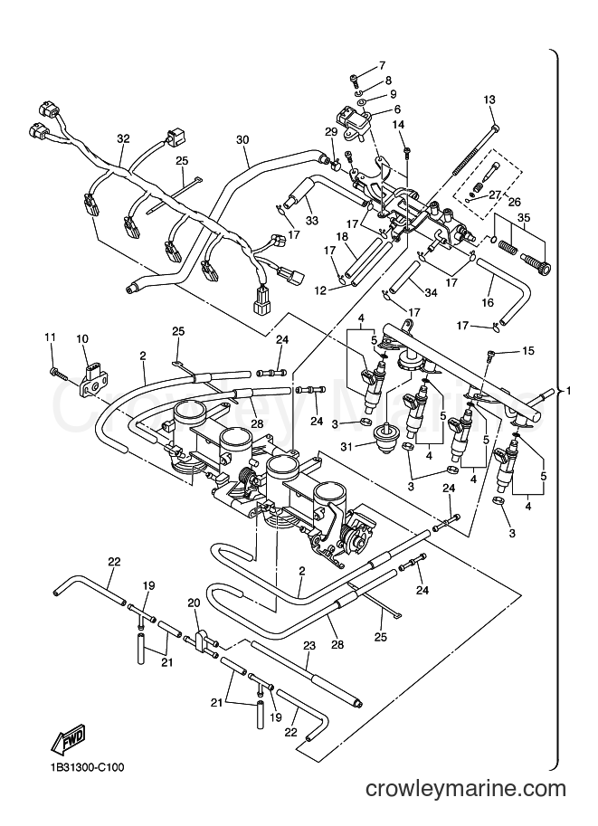 2004 Street Bike FZ6-N - FZ6-N (1B31) [080] - INTAKE 2