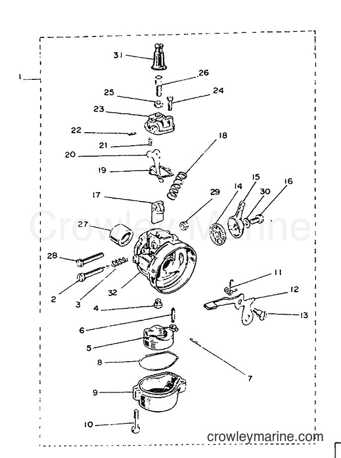 1986 Scooter ME50 - ME50 (1TM) [999] - CARBURETOR