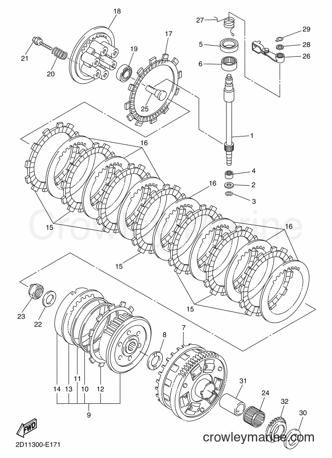 2013 Street Bike FZ1-S - FZ1-S (2DV2) [010] - CLUTCH