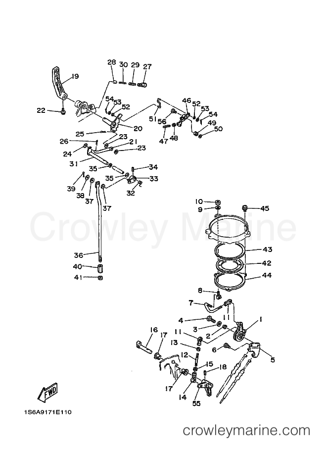 Yamaha Motors 20C (6A90) [010] - CONTROL