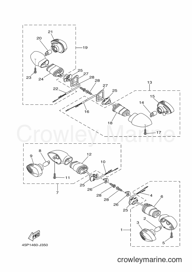 2012 Street Bike FZ16 - FZ16 (45P2) [010] - FLASHER LIGHT