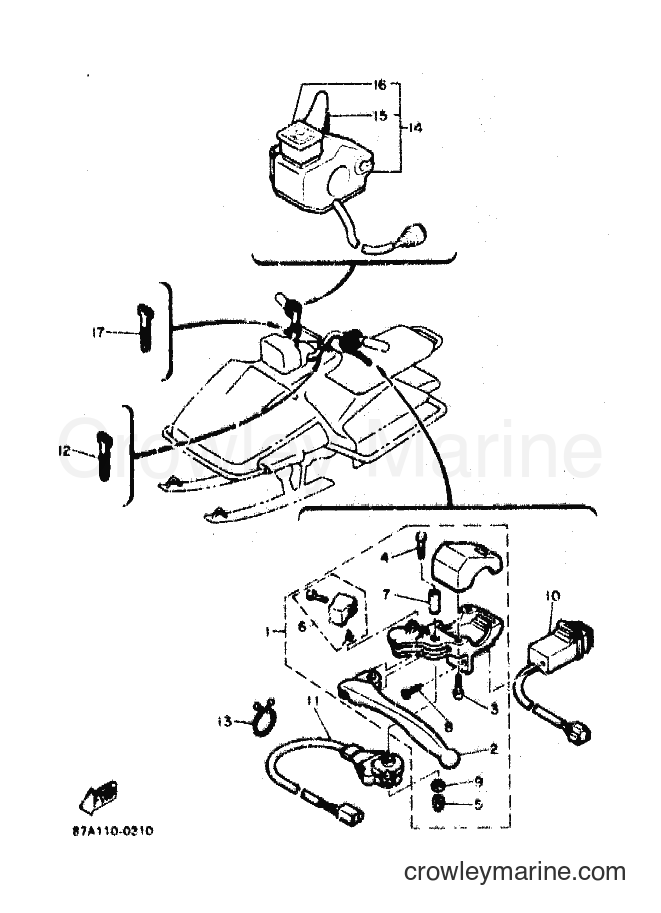 Yamaha Motors SV25EP (87B1) [010] - ELECTRICAL 2