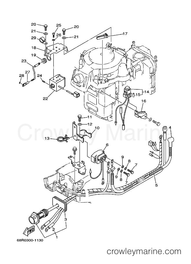 Yamaha Motors F8C (68T0) [150] - ELECTRICAL 2