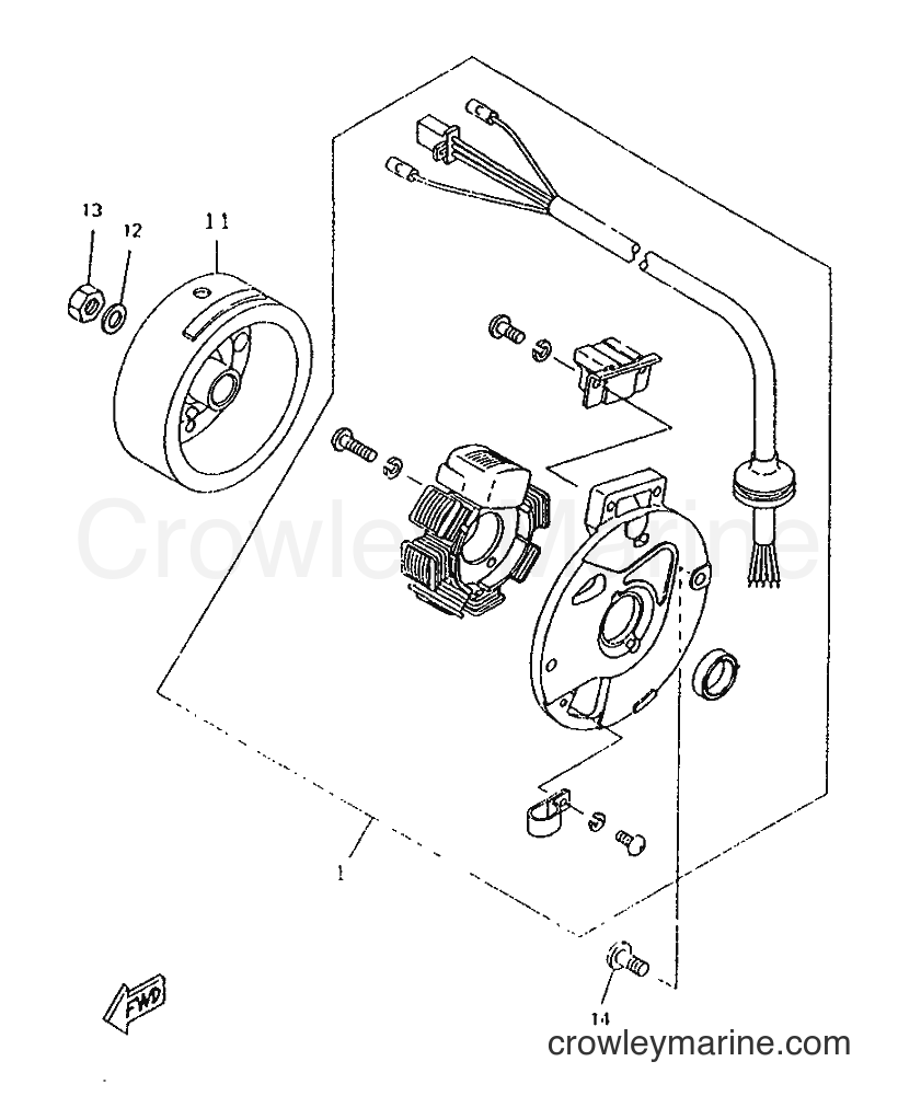 Yamaha Motors CW50RS (4VB2) [999] - GENERATOR