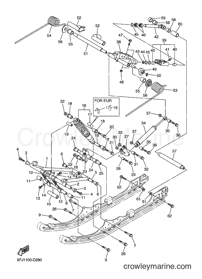 2005 Snowmobile SXV700 - SXV700 (8FJ2) [010] - TRACK SUSPENSION 2