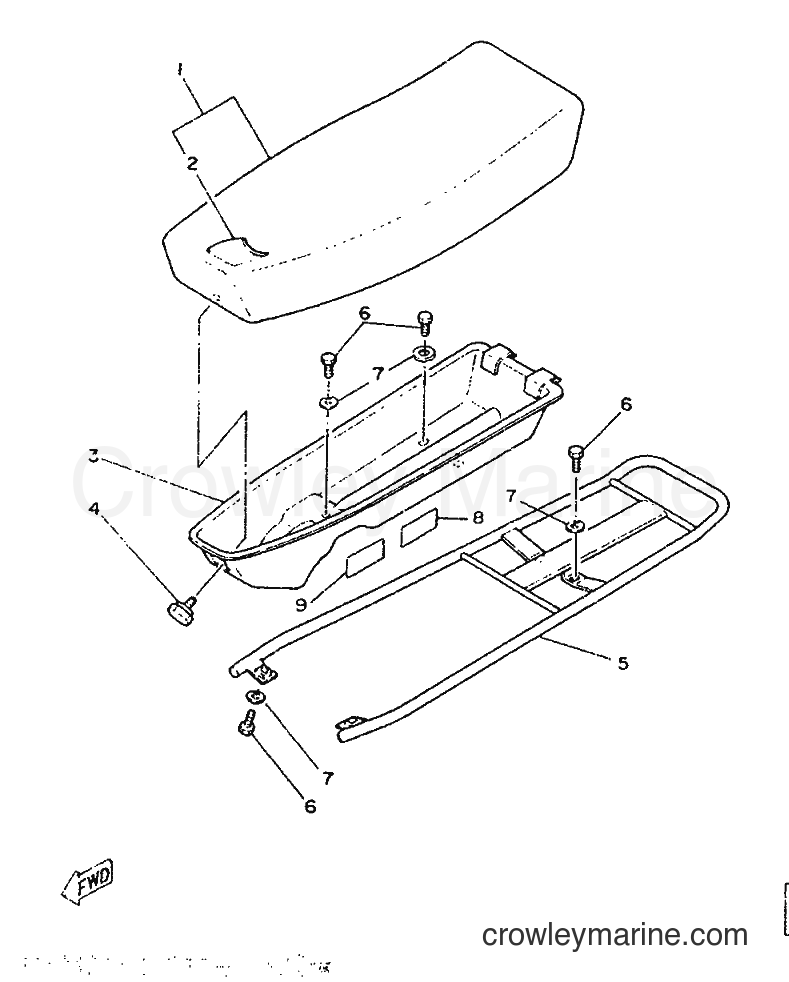 1986 Scooter ME50 - ME50 (1TM) [999] - SEAT