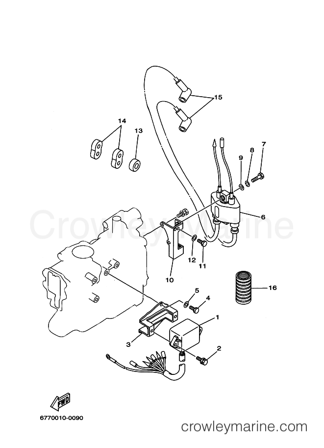 Yamaha Motors E8DMHS (677C) [040] - ELECTRICAL