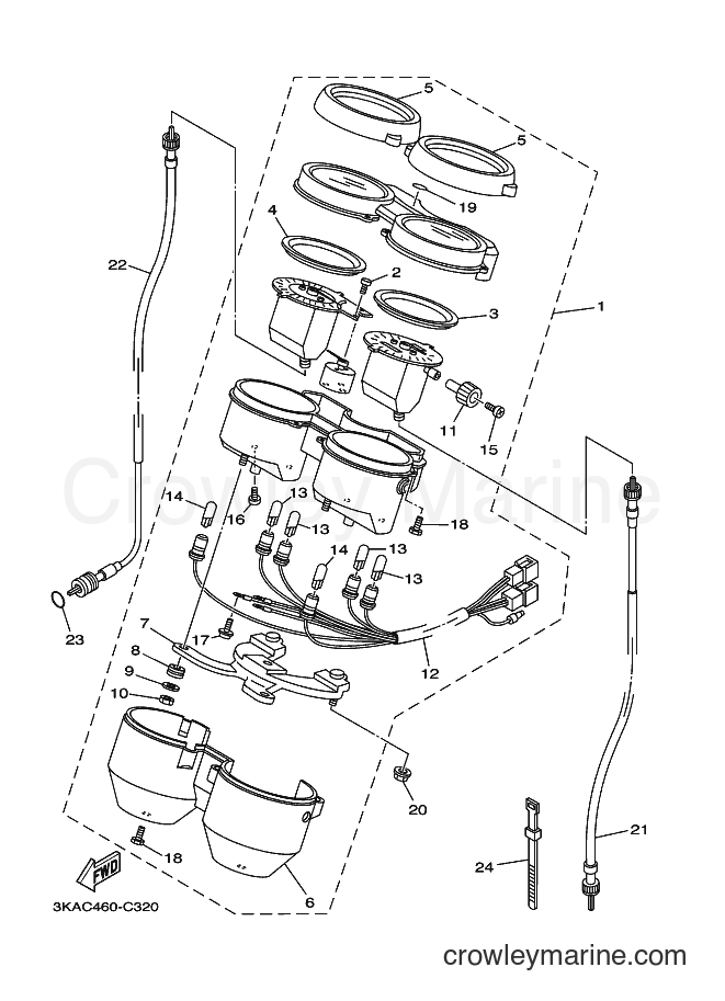 2004 Street Bike RX-K - RX-K (3KAF) [010] - METER