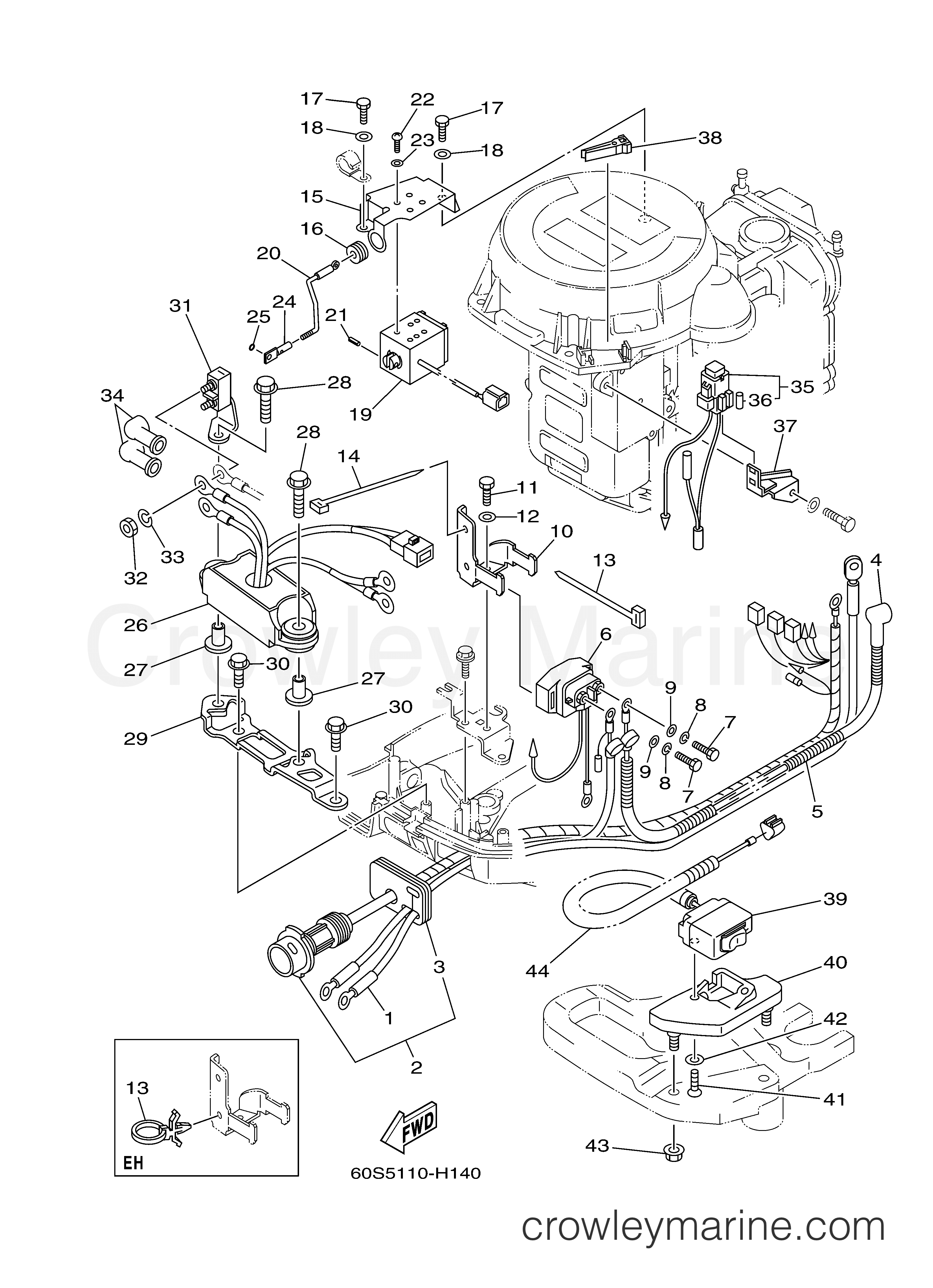 Yamaha Motors T8DEXH - ELECTRICAL 2