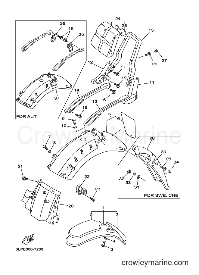 Yamaha Motors XV1100 (3EF8) [010] - FENDER