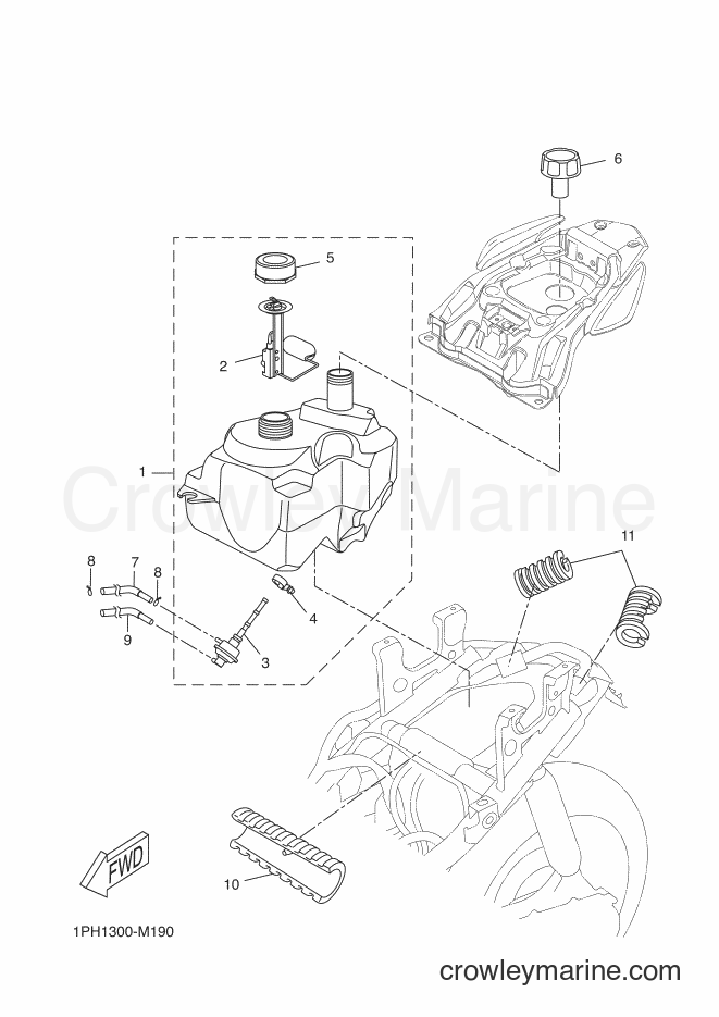 2013 Scooter NS50 - NS50 (1PH1) [120] - FUEL TANK