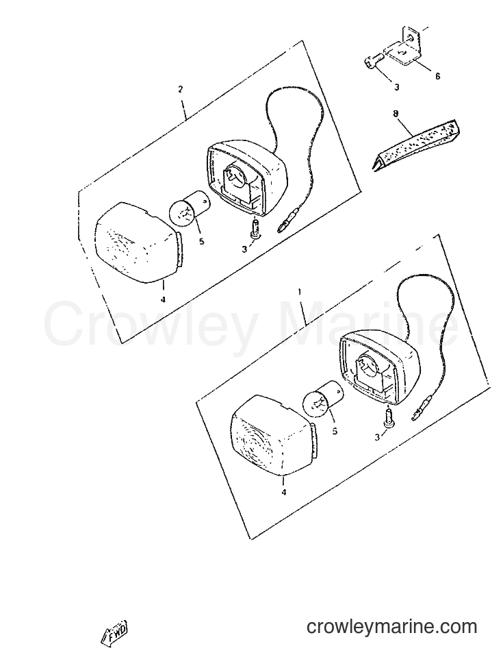 1996 Scooter CW50 - CW50 (4VV3) [999] - FLASHER LIGHT