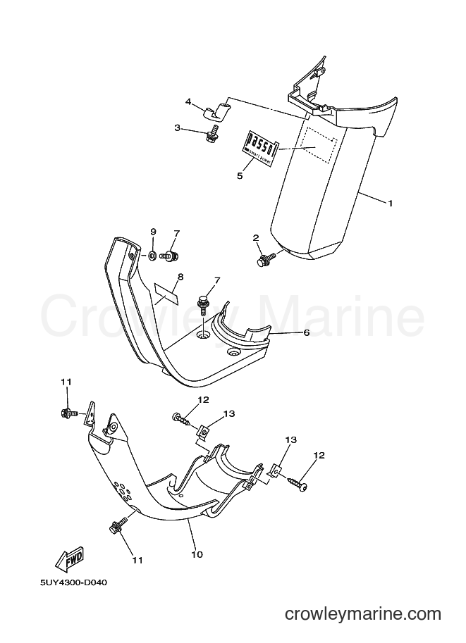 2005 Scooter EA06 PASSOL - EA06 PASSOL (5UY4) [030] - COVER
