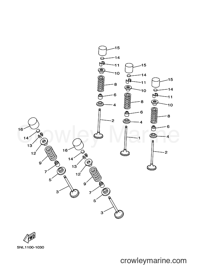 2003 Dirt Bike WR250F - WR250F (5UM4) [020] - VALVE