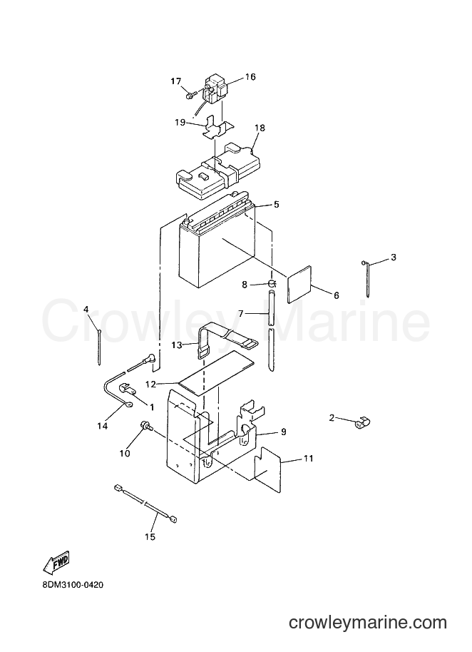 Yamaha Motors VT600 (8EB3) [020] - ELECTRICAL 2