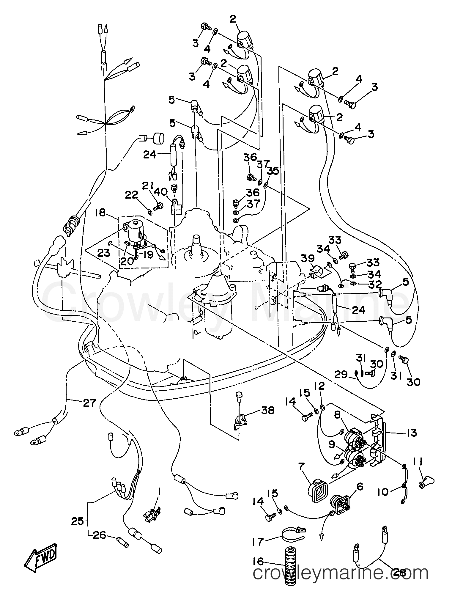 Yamaha Motors C115TXRW - ELECTRICAL 2