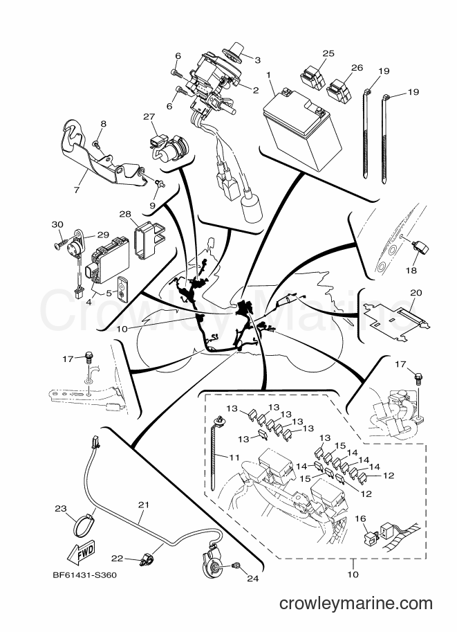 2017 Street Bike GDR155 - GDR155 (BF61) [010] - ELECTRICAL 2