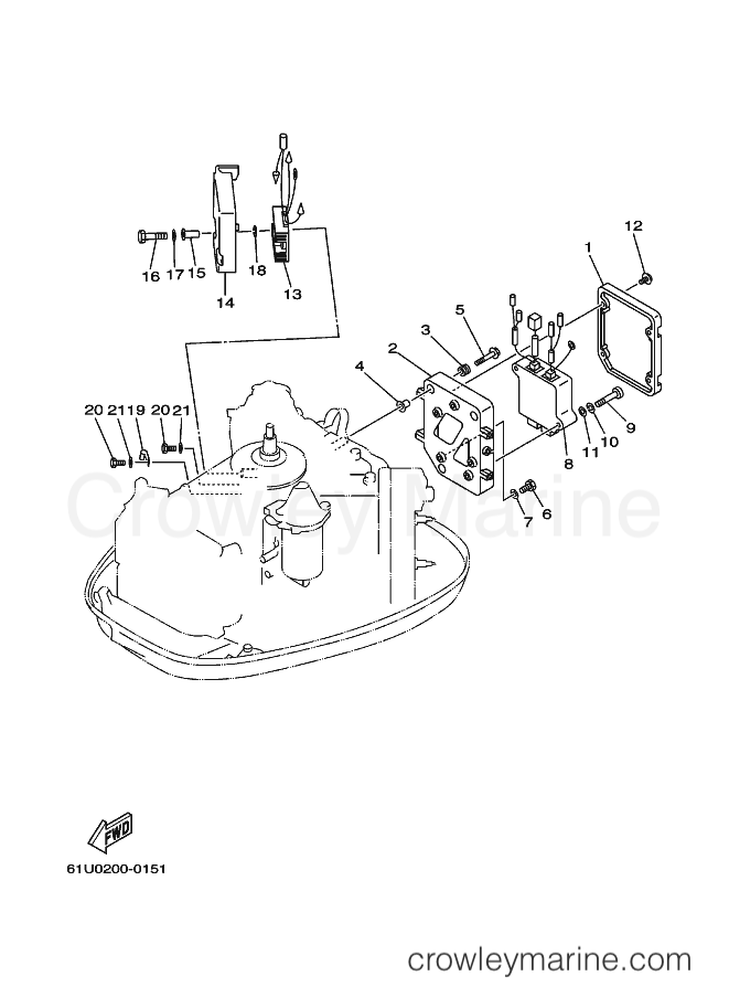 Yamaha Motors E115AET (61U4) [080] - ELECTRICAL 1