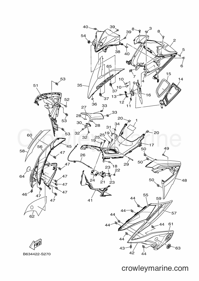 2017 Street Bike GDR155-A - GDR155-A (B634) [010] - LEG SHIELD
