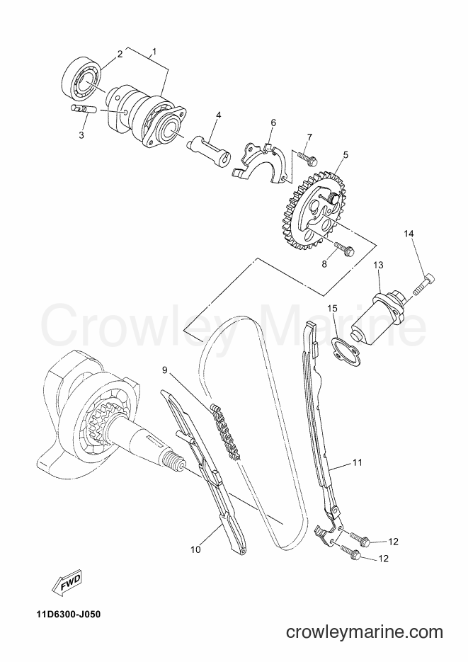 2013 Dirt Bike XT660ZA - XT660ZA (2BE2) [010] - CAMSHAFT & CHAIN