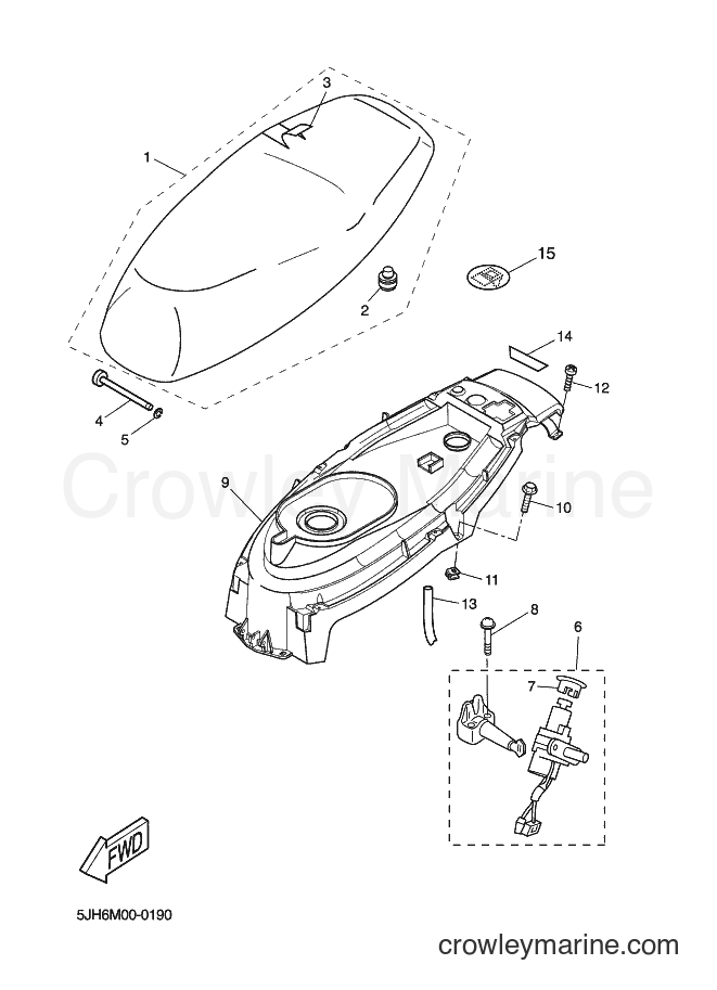 2002 Scooter EW50 - EW50 (5JH6) [030] - SEAT