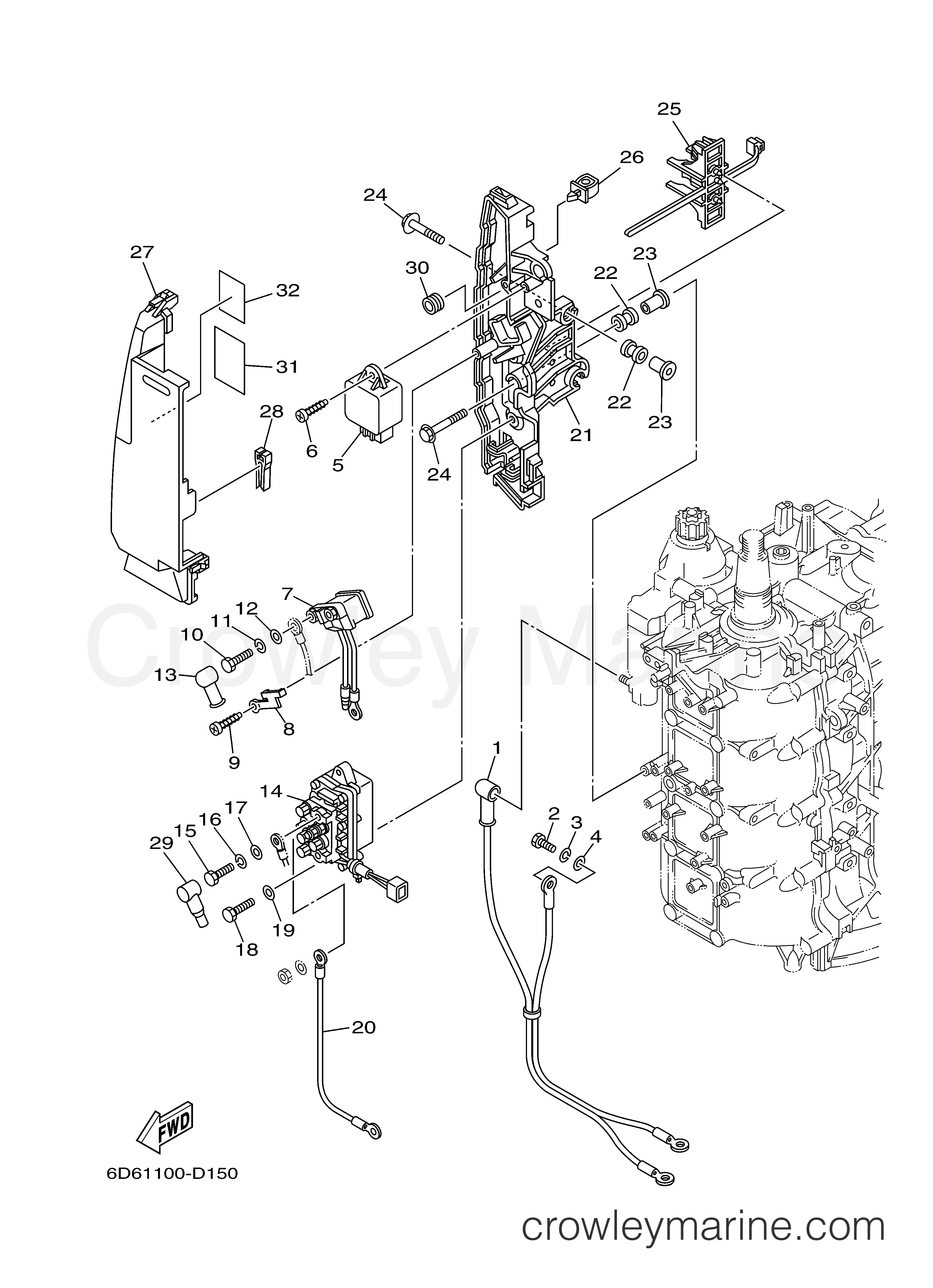 Yamaha Motors F75TLRD - ELECTRICAL 2