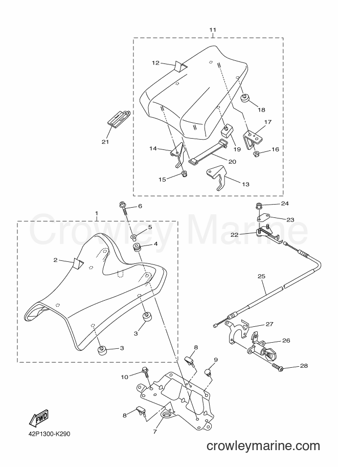 2012 Street Bike FZ8-SA - FZ8-SA (1BD2) [010] - SEAT