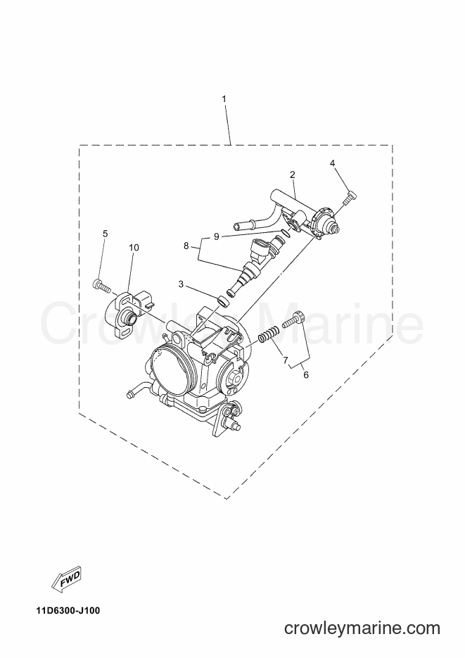 2012 Dirt Bike XT660ZA - XT660ZA (2BE1) [030] - INTAKE 2