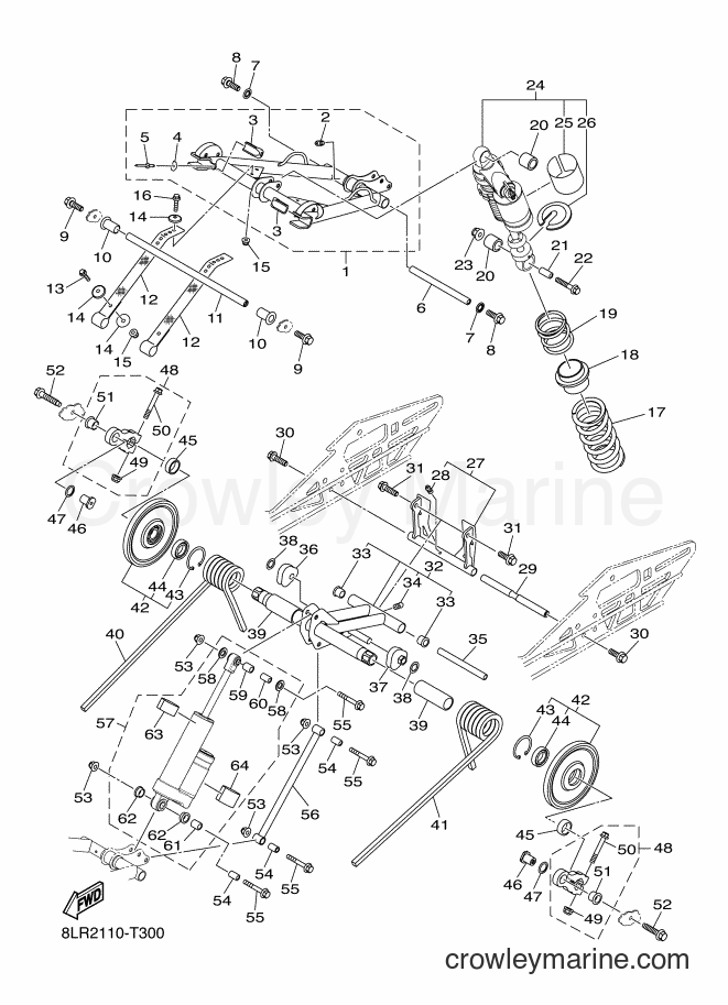 2018 Snowmobile SRS10RL - SRS10RL (8LR2) [010] - TRACK SUSPENSION 2