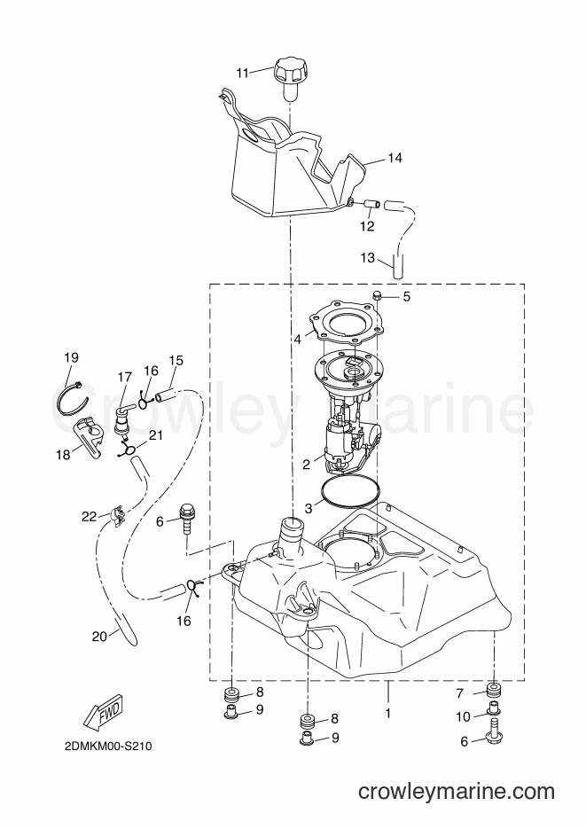 2017 Scooter YP125RA - YP125RA (2DMD) [030] - FUEL TANK