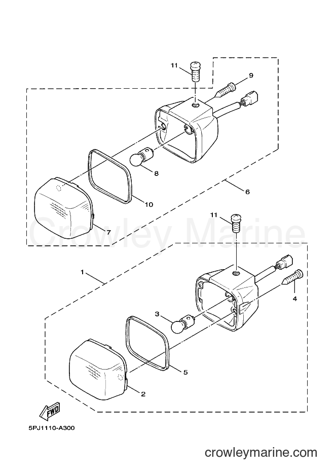 Yamaha Motors YW50 (5PN3) [010] - FLASHER LIGHT