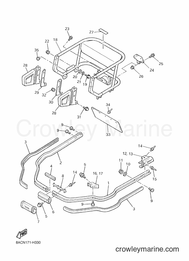 2009 Snowmobile VK540E - VK540E (8ACN) [010] - BUMPER